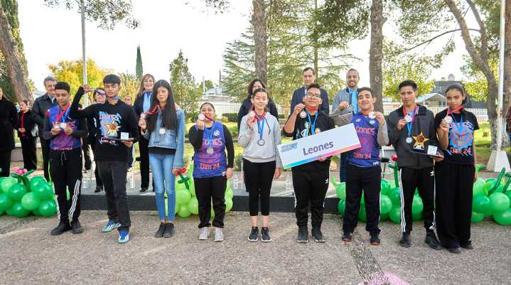 Reconoce SEECH talento deportivo de estudiantes del CAM No.24