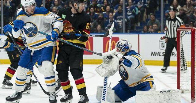 Dahlin puts up two points, Buffalo Sabres rattle out 3-2 win over Vancouver Canucks