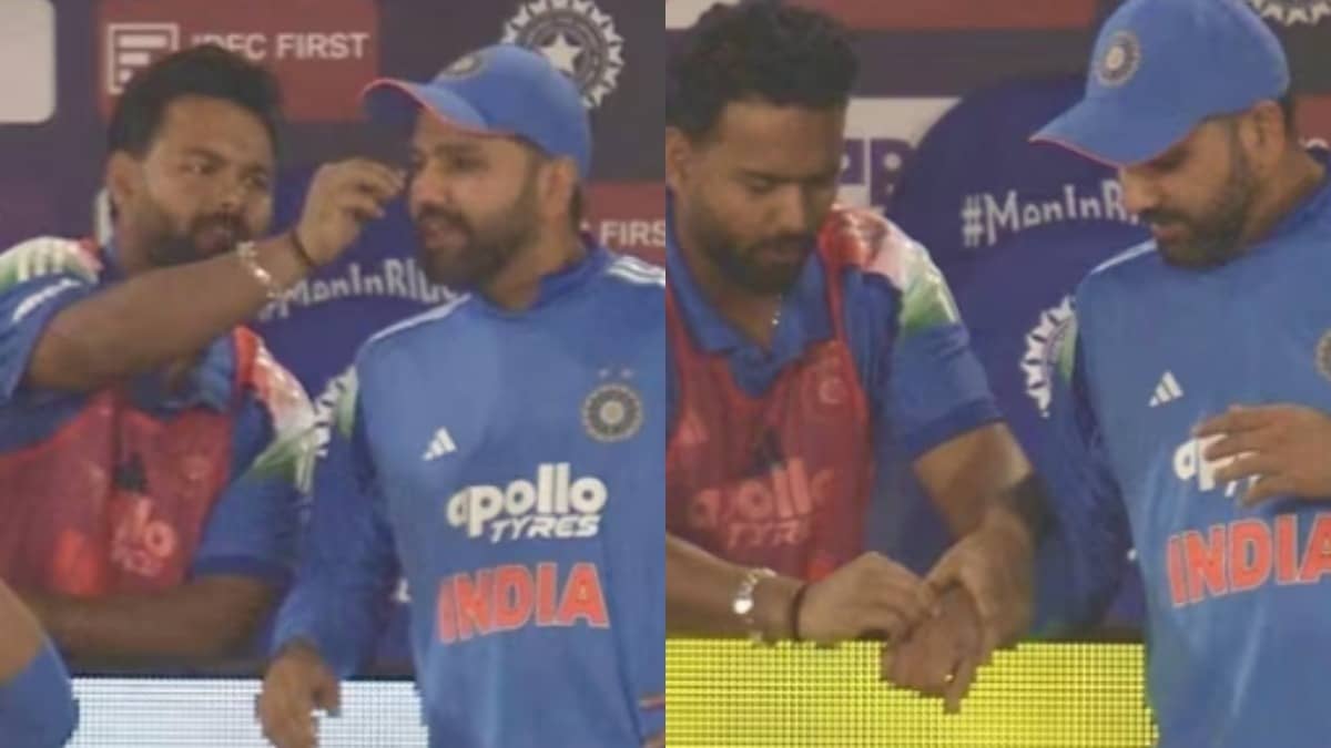 WATCH | 2027 WC? Rohit's Wish Decoded After Pant Removes Eyelash Cricket
