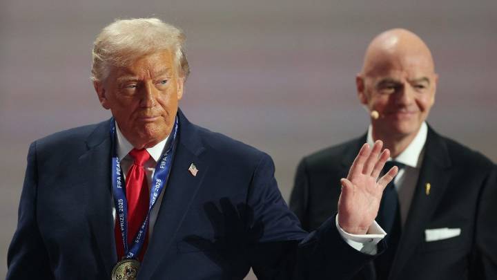 Donald Trump fue galardonado con el primer Premio de la Paz de la FIFA: así reaccionó el presidente de EE. UU.