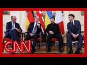Zelensky meeting European leaders