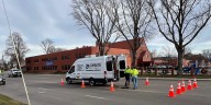 Burlington Avenue sewer work begins in east