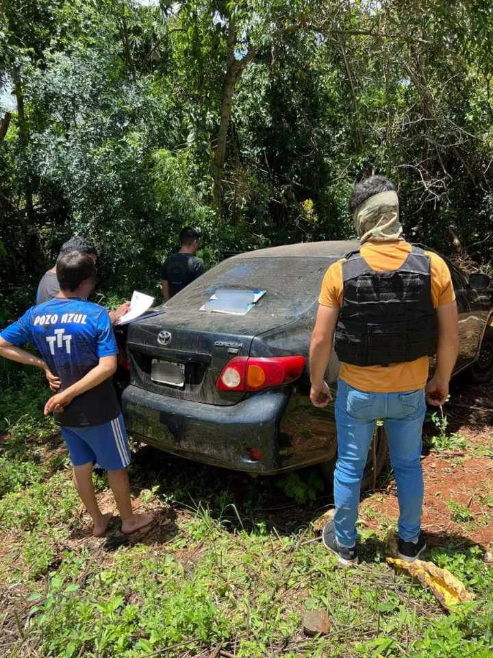 Cumple condena por narcotráfico en Brasil y recuperaron su auto robado en Pozo Azul