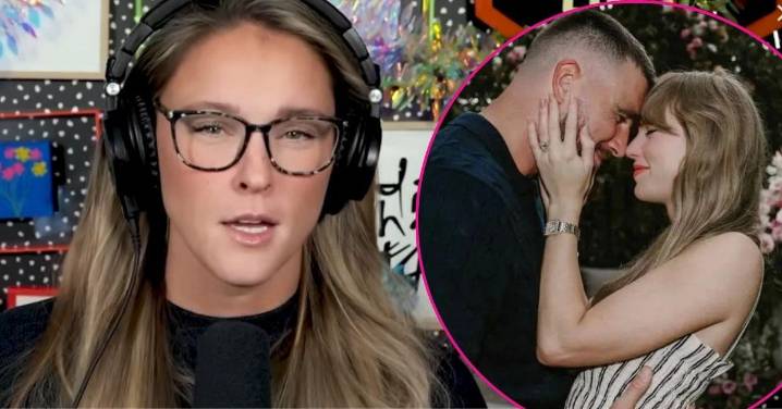 Kylie Kelce Questions Travis For Claiming He & Taylor Swift Never Argue