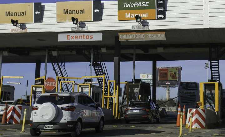 Para ir a la Capital habrá que pagar dos peajes más en la 5