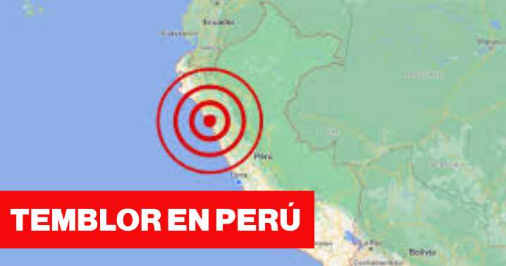 Temblor Perú HOY 6 de diciembre: reporte del IGP sobre magnitud, hora y epicentro del último sismo