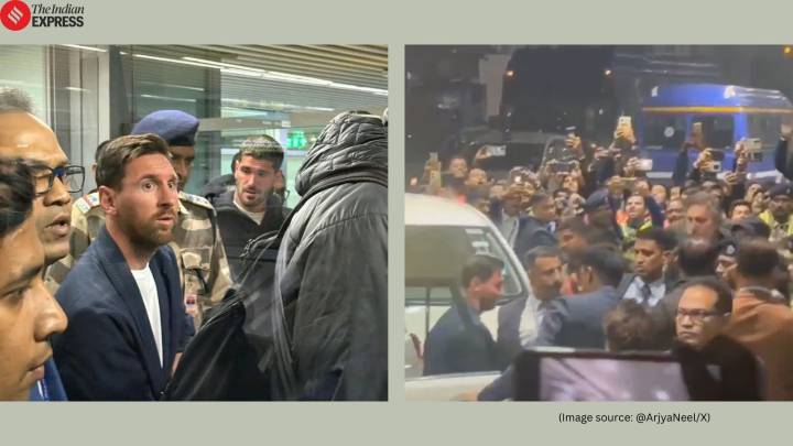 Lionel Messi lands in India for GOAT Tour 2025; Kolkata witnesses massive fan turnout at 3.30 am: ‘Mohabbat hai’
