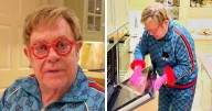 Elton John Claps Back At Fans After They Troll Him Over Random Detail In His Kitchen