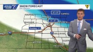 Arctic air returns this weekend, snow chance Saturday morning