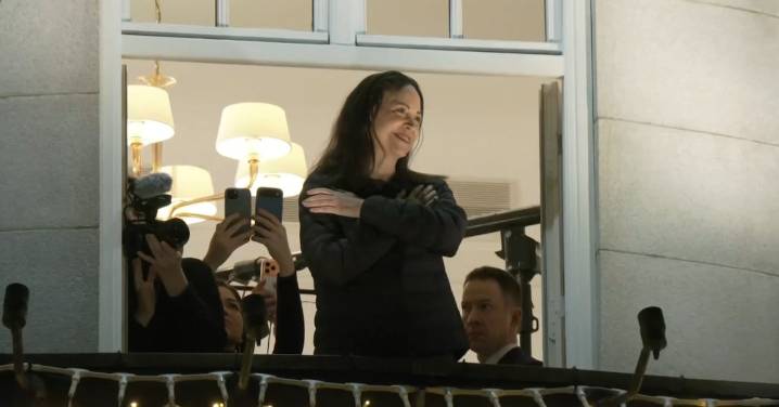 María Corina Machado llega a Oslo; este fue su mensaje