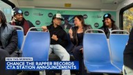 Chance the Rapper teams up with Chicago CTA to voice station announcements