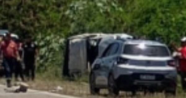 [URGENTE] Volcó un auto en la Ruta 50: hay un herido