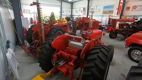 Local almond grower restores vintage agriculture equipment