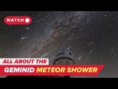 Geminid meteor shower peaks this weekend: How to see it, what to expect