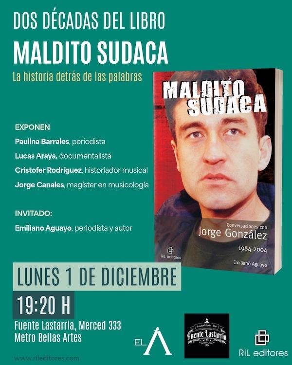 Maldito Sudaca: el libro que abrió la voz íntima de Jorge González