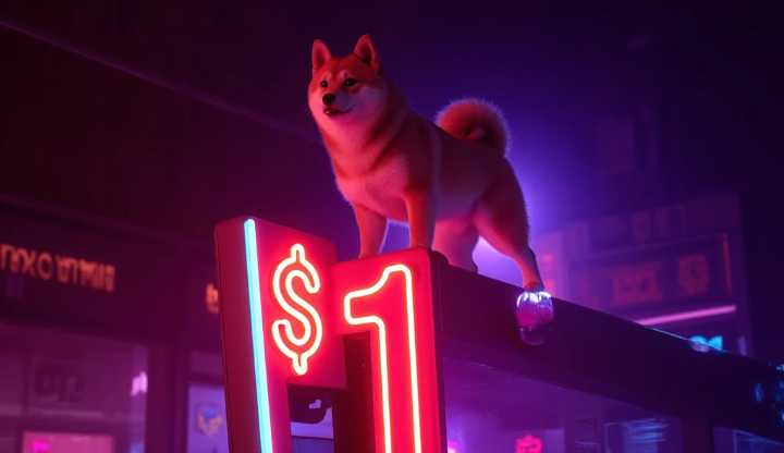 Прогноз цены Dogecoin на 2026 год: путь к $1 на фоне мем