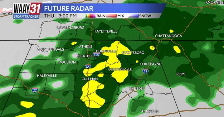 More rain coming by the end of the week