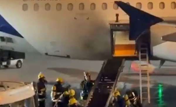 Incendio en Brasil: evacuaron a 169 pasajeros de un vuelo pronto a salir