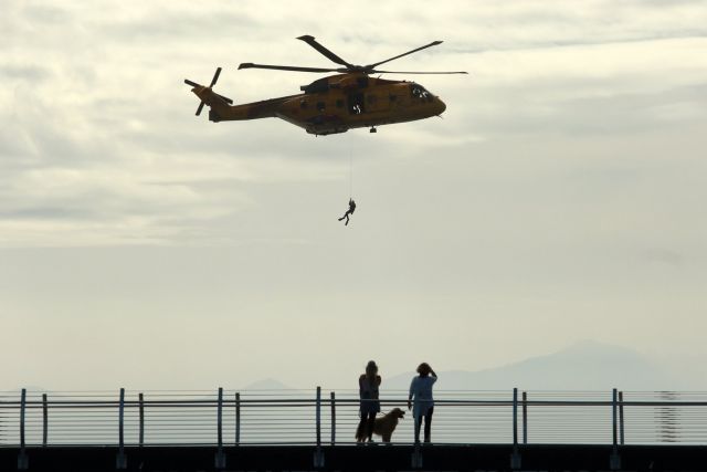 Naval member rescued off Vancouver Island after spending more than two hours in water
