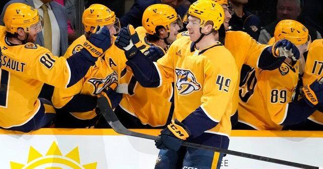 Schaefer and Wiesblatt's first NHL goals lead Predators over Flames 5