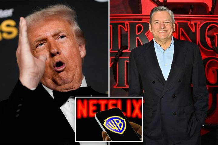 Paramount Skydance launches hostile bid for Warner Bros. Discovery -- as Trump warns Netflix deal 'could be a problem'