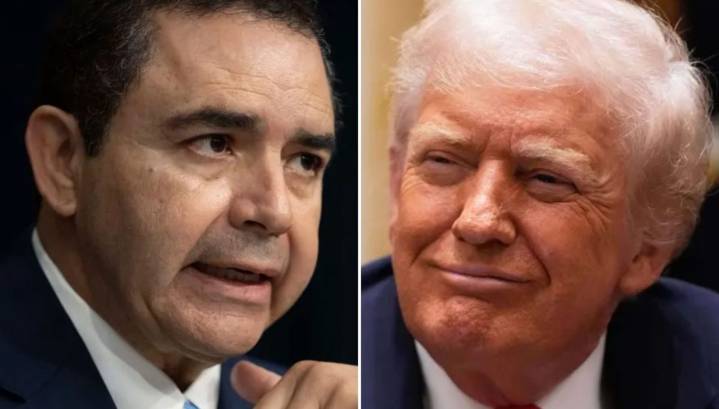 Cuellar says he doesn't 'vote party' after Trump cries betrayal following pardon