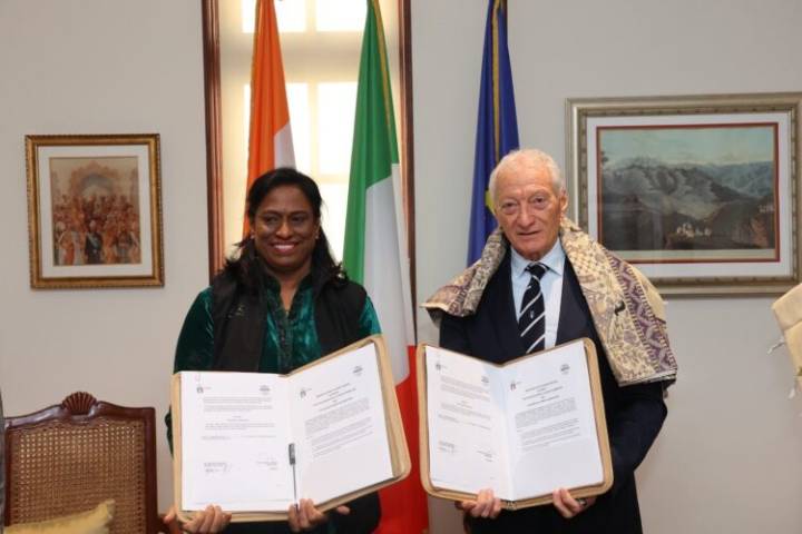 IOA And Italian National Olympic Committee Sign MoU To Strengthen Bilateral Sports Cooperation