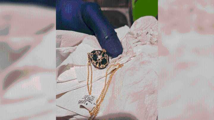 A thief swallowed a $19,000 Fabergé pendant. Police recovered it ‘naturally' after 6 days.