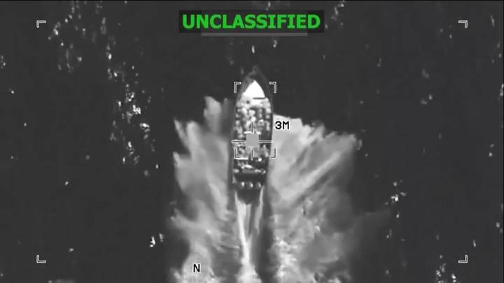 Retiring Navy admiral briefs Congress on boat strikes near Venezuela