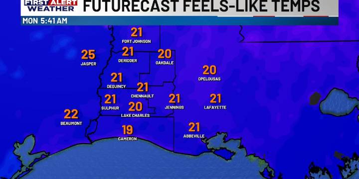 FIRST ALERT FORECAST: Strong cold front brings a freeze by Monday morning