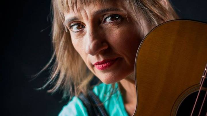 Hilda Lizarazu, en la cooperativa Chilavert