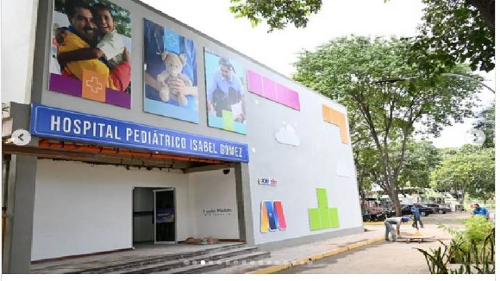 Pronto inauguran Hospital Pediátrico Isabel Gómez