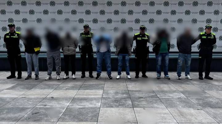 ¡Captura de película! Así cayó la banda de los ‘Yoker’, responsables de 17 asaltos a bancos en Bogotá