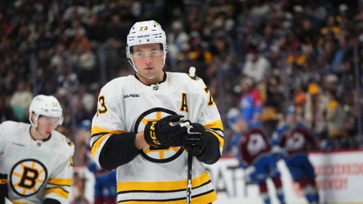 McAvoy returns to Bruins practice weeks after taking puck to face
