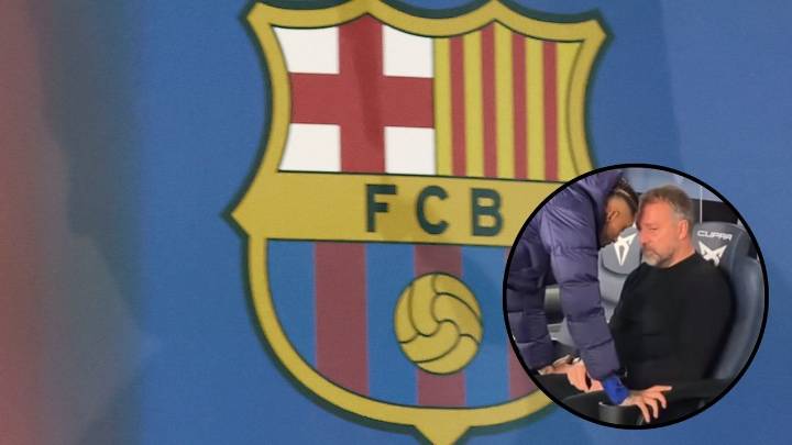 Total desgaste: la imagen del DT del FC Barcelona desolado en el banquillo da la vuelta al mundo