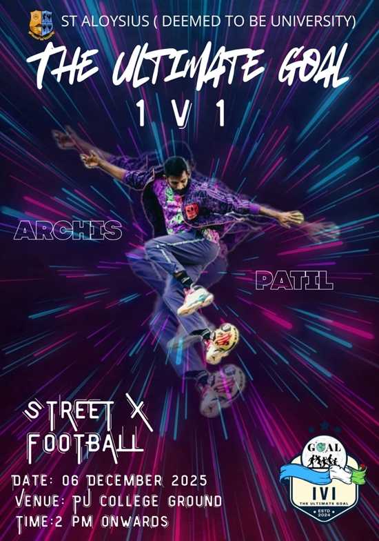 Mangaluru to host ‘The Ultimate Goal’ football finals in partnership with St Aloysius University