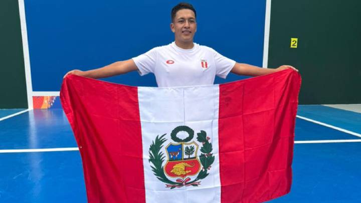 Jesús Poma alza el oro en frontball de Pelota Vasca en los Bolivarianos 2025