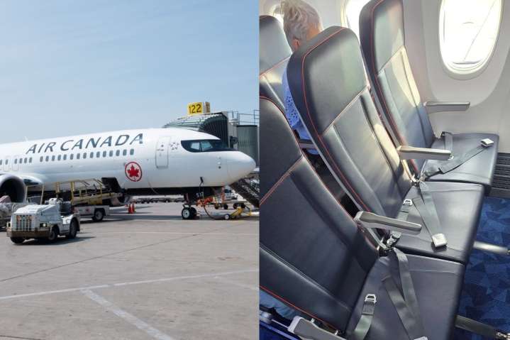 Flyer slams Air Canada for non-reclining seats he paid full price for