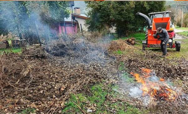 Prevención de incendios: Desde el invierno avanzan las tareas de limpieza en todo Lago Puelo