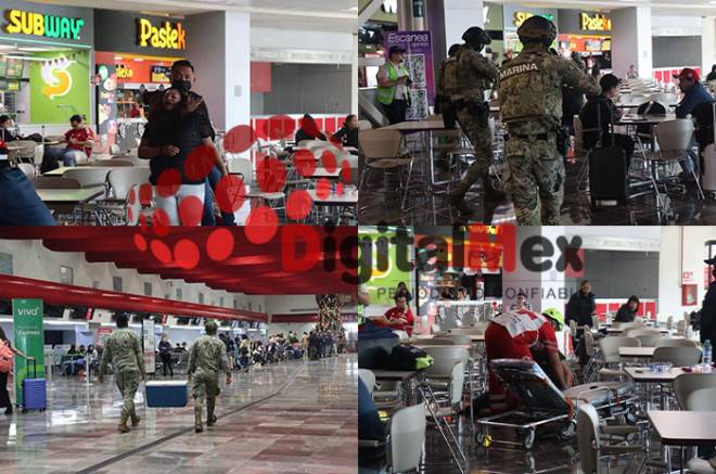 Video: Realizan simulacro de ataque armado en el Aeropuerto Internacional de Toluca