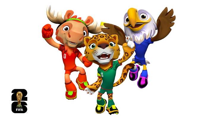 La FIFA revela las mascotas oficiales de la Copa Mundial 2026