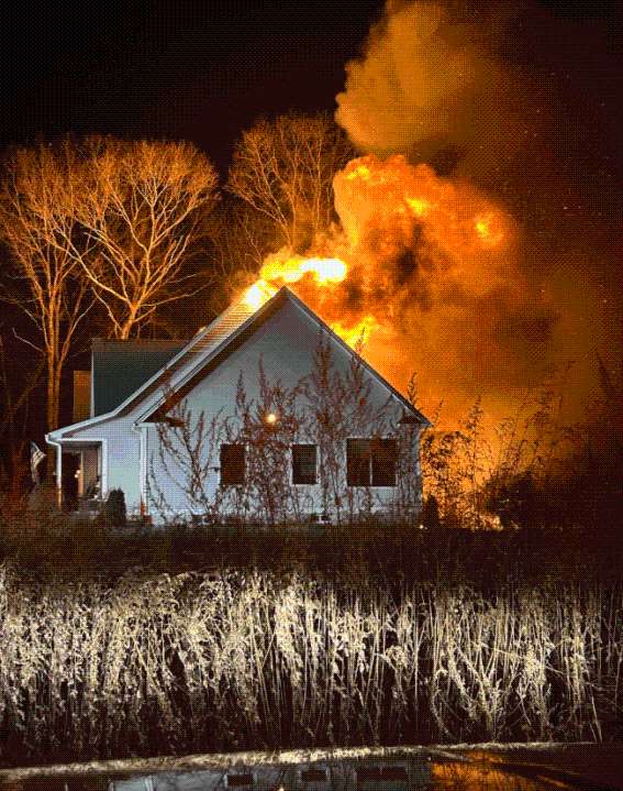 State police investigating overnight house fire in Colchester