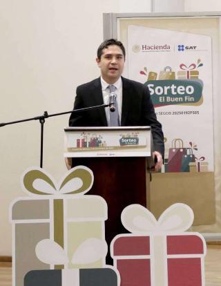 SAT realiza Sorteo El Buen Fin 2025