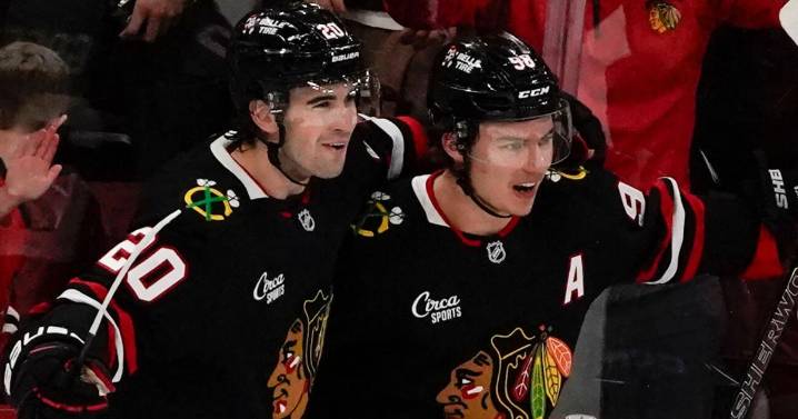 Connor Bedard sparks Blackhawks' comeback win