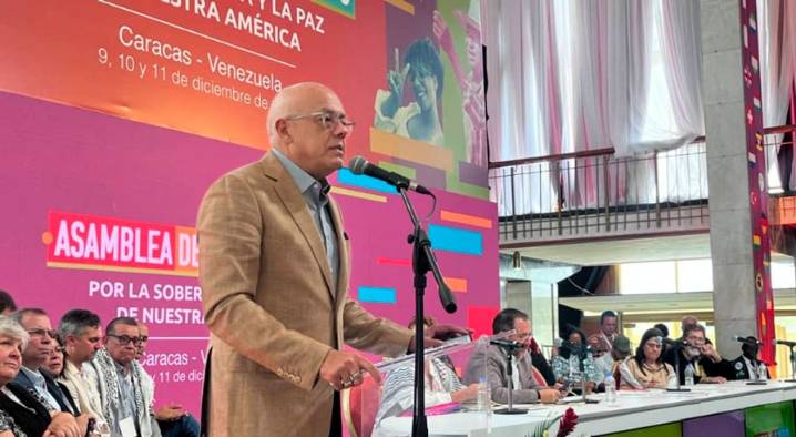 Jorge Rodríguez: "El pueblo venezolano está dispuesto a defender la patria con su propia vida"