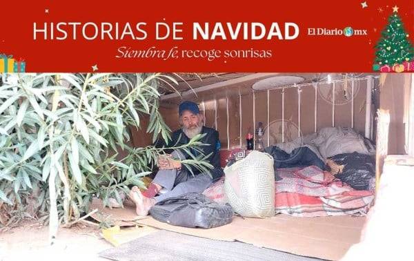 Un celular para hablar con su esposa y un cuartito para resguardarse del frío: el deseo de Rafael