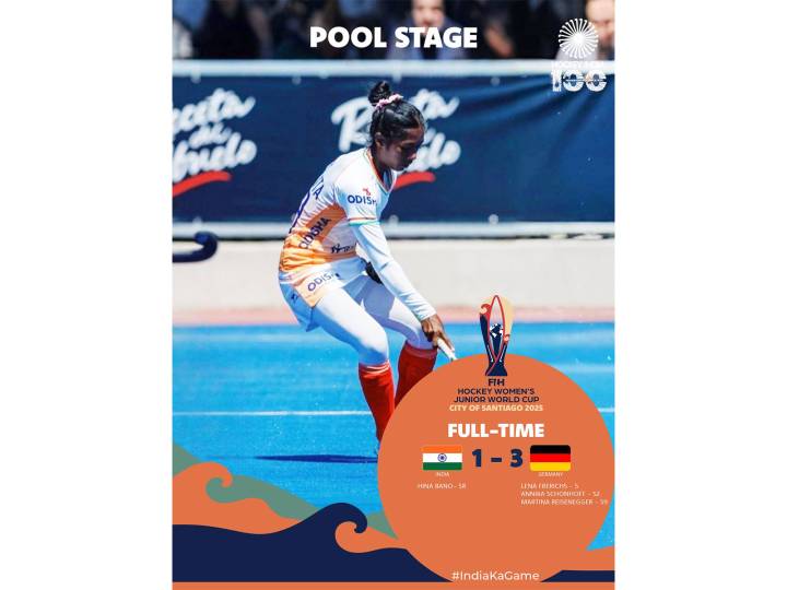 India lose 1-3 to Germany in FIH Junior Women’s World Cup