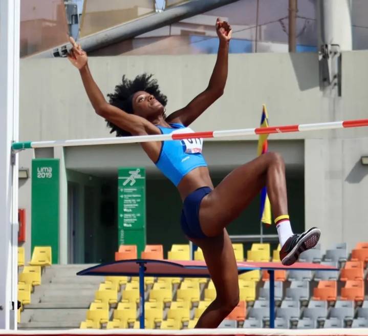 Colombia conquista oro y plata salto de altura -