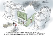 Trygve Olson cartoon: Grub deserts