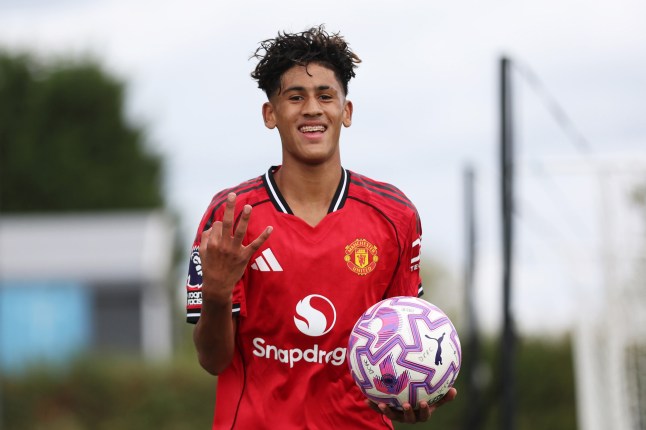 When will 15-year-old sensation JJ Gabriel make his senior Manchester United debut?